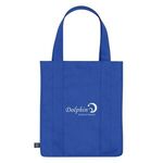 Non-Woven Shopper Tote Bag With 100% RPET Material -  