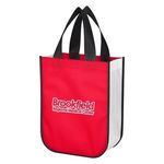 Non-Woven Shopper Tote Bag With 100% RPET Material -