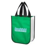 Non-Woven Shopper Tote Bag With 100% RPET Material -