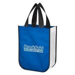 Non-Woven Shopper Tote Bag With 100% RPET Material -