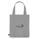 Non-Woven Shopper Tote Bag With 100% RPET Material -  