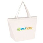 Non-Woven Shopper Tote Bag With Antimicrobial Additive -  