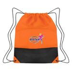 Non-Woven Two-Tone Drawstring Sports Pack