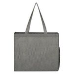 Non-Woven Wave Design Tote Bag -  