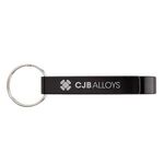 Norris Bottle Opener Keyring - Black