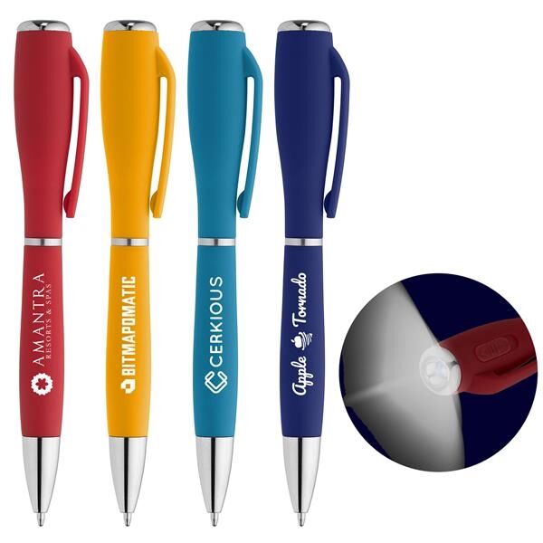 Main Product Image for Custom Printed Nova Softy Brights LED Light Pen