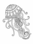 Oceans. Stress Relieving Coloring Books for Adults -  