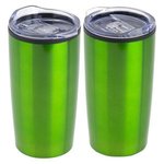 Olympus 20 oz. Stainless Steel/PP Tumbler - Metallic Green