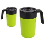 Omni 13 oz Stainless Steel/Polypropylene Mug - Light Green