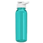 Outdoorsman- 24 oz- Drink Thru Lid - Transparent Teal