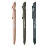 Buy Custom Printed Pacific Softy Metallic Pen w/ Stylus