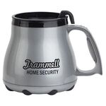 PALISADE 16 oz Desk Mug - Metallic Silver