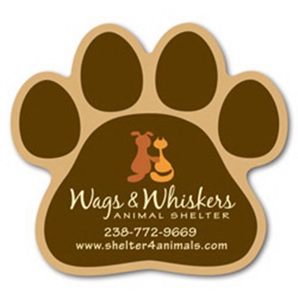 Main Product Image for Paw Print Magnet USA Made