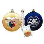 Buy Custom Printed Shatterproof Ornament Flat Satin Finish