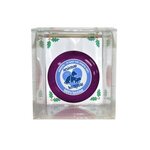 Personalized Ornaments Hand Blown Glass - 2 sided imprint -