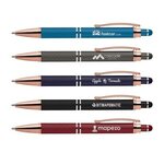 Buy Laser Engraved Phoenix Softy Rose Gold Classic Pen w/ Stylus