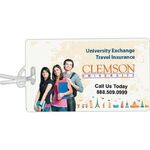 PhotoImage Full Color Imprint* ID Slip-In Pocket Luggage Tag -
