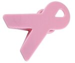 Pink Awareness Ribbon Bag Clip - Pink