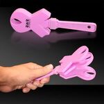 Pink Ribbon Clapper - Pink