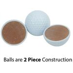 Plain White Golf Ball -  