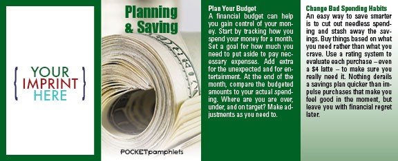 Main Product Image for Planning & Saving Pocket Pamphlet USA Made