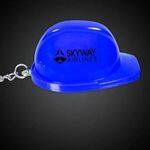 Plastic Construction Hat Bottle Opener Key Chain -  