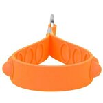 Popper Stress Reliever Key Chain - Orange