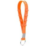 Popper Stress Reliever Key Chain - Orange