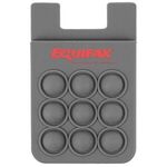 Popper Stress Reliever Silicone Phone Wallet