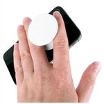 PopSockets PopGrip - White-light Gray