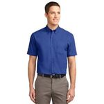 Port Authority Short Sleeve Easy Care Shirt. - Royal/ Classic Navy