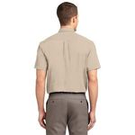 Port Authority Short Sleeve Easy Care Shirt. - Stone