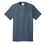 Port & Company - Core Cotton Tee  Cotton - Steel Blue