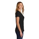 Port & Company Ladies Tri-Blend V-Neck Tee. -  