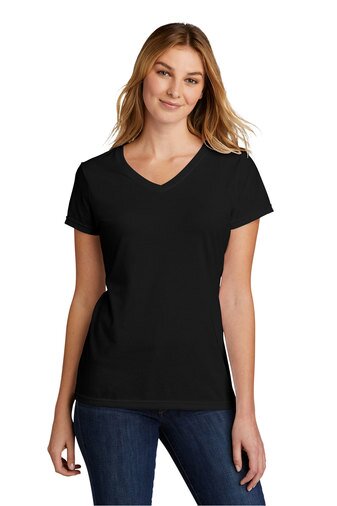 Main Product Image for Custom Ladies Tri-Blend V-Neck Tee Port & Co 