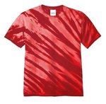 Tiger Stripe Tie-Dye - red front 