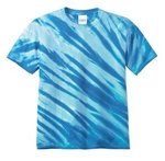 Tiger Stripe Tie-Dye - blue front