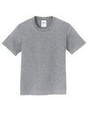 Port & Company Youth Fan Favorite Tee. - Athletic Heather