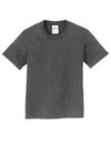 Port & Company Youth Fan Favorite Tee. - Dark Heather Grey