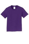 Port & Company Youth Fan Favorite Tee. - Team Purple