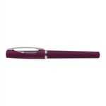 Portofino Softy Gel Pen - Dark Red/silver