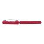 Portofino Softy Gel Pen - Red/Silver