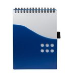 PP Two Tone Dot Jotter - Blue