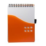 PP Two Tone Dot Jotter - Orange