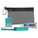 Premium Toothbrush Kit - Charcoal w/ Black Trim