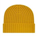 Premium Waffle Knit w/ Cuff - Mustard