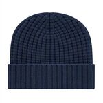 Premium Waffle Knit w/ Cuff - Navy