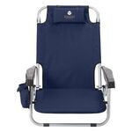 Prime Line Belle Mare Backpack Beach Chair - Navy