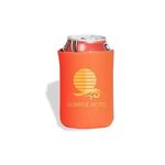 Prime Line Folding Can Cooler Sleeve - Orange