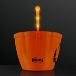 Pumpkin Light Handle Halloween Bucket -  